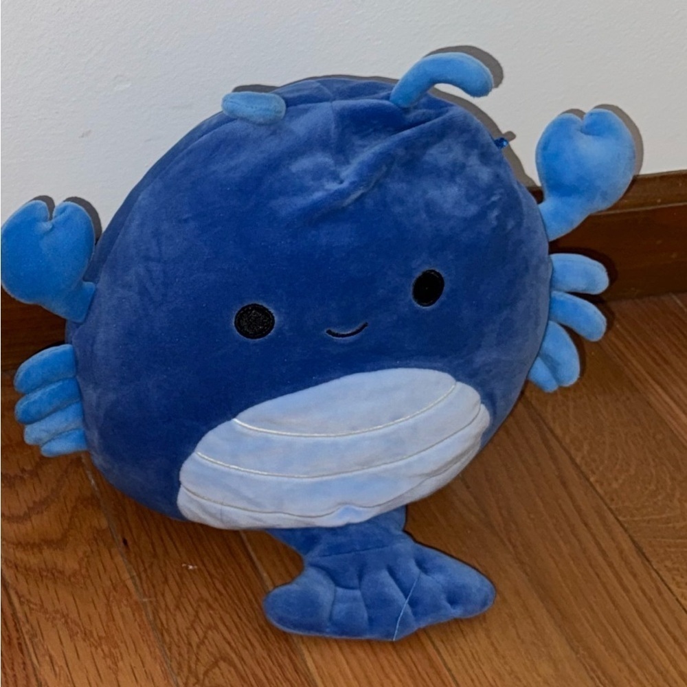 Squishmellow Blue Whale Plush Toy